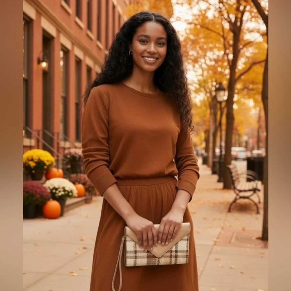 Autumn Clutch / Wristlet